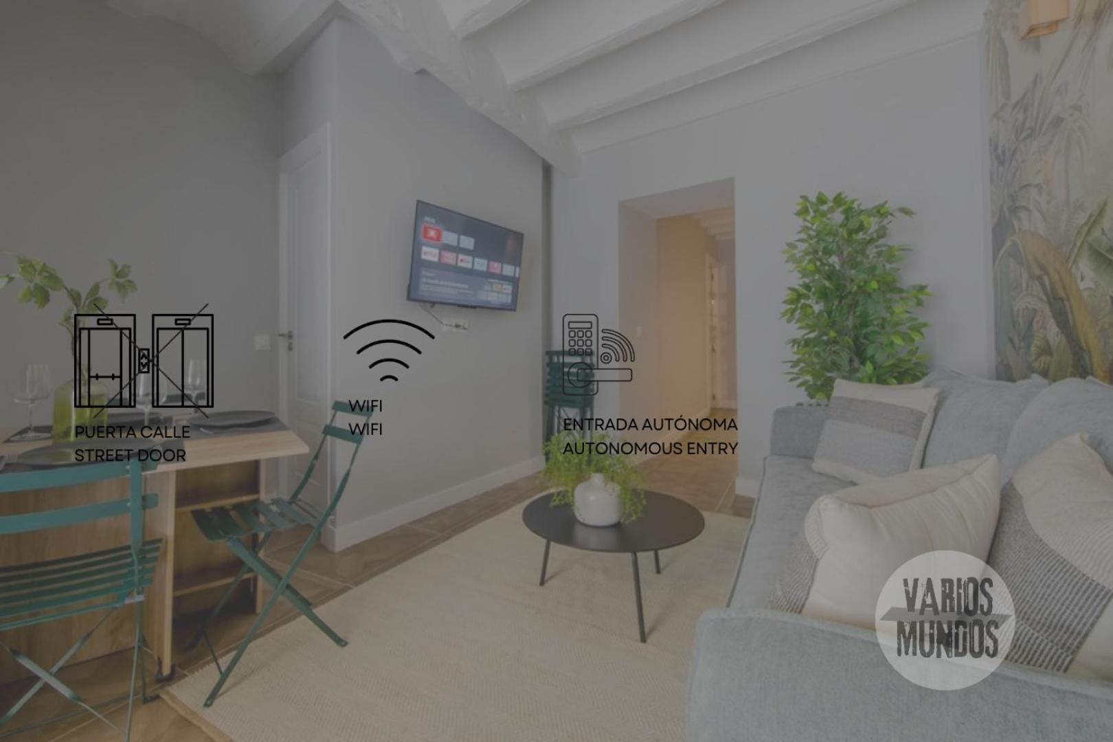 Confortable Apt Para 9Pax En El Centro De Madrid E3 Kültér fotó